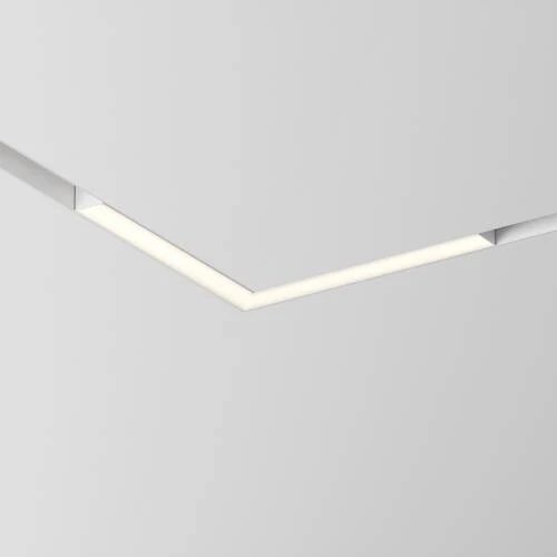 Трековый светильник Магнитная трековая система 35мм GRAVITY Basis Angle, LED 30W, 3000K, Белый (Maytoni Technical, TR078-2-24W3K-W) - Amppa.ru