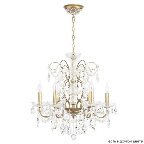 Люстра Crystal Lux ODELIS SP6 GOLD, 2571/306 - Amppa.ru