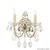 Бра Crystal Lux ODELIS AP2 GOLD, 2571/402 - Amppa.ru