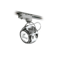 Спот Beluga, Прозрачный/Хром (Fabbian, D57J0700)