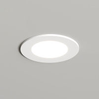 DK3101-WH Встраиваемый влагозащищенный светильник, IP65, до 10 Вт, LED, GU5,3, белый