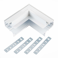 ST1007.549.12 Внутренний угол-соединитель для встраиваемого магнитного шинопровода под ГКЛ 12мм ST-L SKYLINE 48