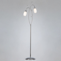 Торшер со стеклянными плафонами 22080/2F хром (Eurosvet, 00000058609)