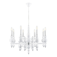 Люстра Nana Moderni, 8xE14, Белый; Хром (Lumion, 8260/8)