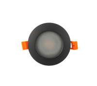 DK3016-BK Встраиваемый светильник влагозащ., IP 65, 50 Вт, GU10, черный, алюминий