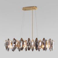 Умный подвесной светильник c хрусталем 372/8 Smart (Bogate's, a065319)